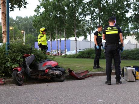 Scooterrijder ernstig gewond na eenzijdig ongeval in Zoetermeerse Driemanspolder