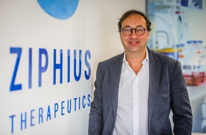 Chris Cardon van het Oostkampse bedrijf Ziphius Therapeutics.