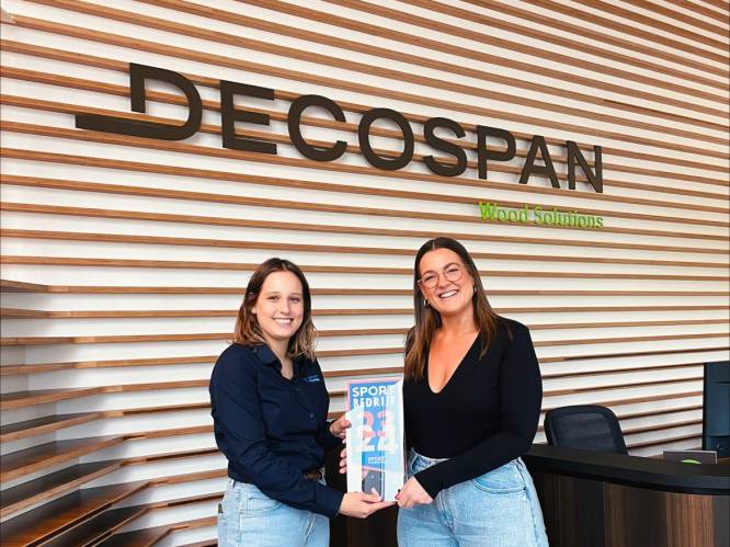 Decospan krijgt label van ‘Sportbedrijf’: “Dit is extra motivatie om in te zetten op welzijn”
