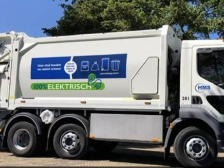 Oosterhout bestelt vier peperdure elektrische huisvuilwagens, kosten: bijna 2 miljoen