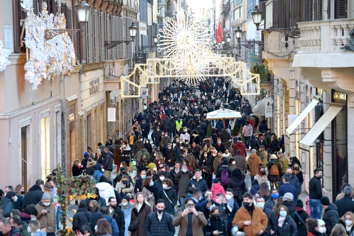 Les soldes à Rome, 8 janvier