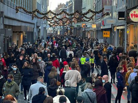 Topdrukte Maastricht door Franstalige Belgen: ‘85 procent van shoppers kwam uit Wallonië’