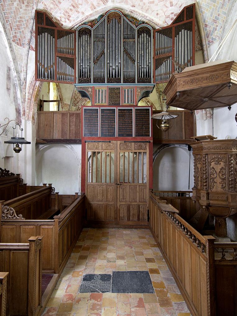 De Mariakerk in Krewerd (Groningen). Beeld Arjan Bronkhorst