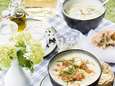 Wat Eten We Vandaag: Aspergesoep met mascarpone en zalmsnippers