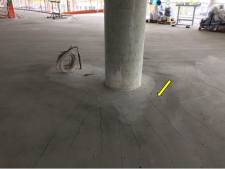 BAM wist van scheuren in vloeren parkeergarage Eindhoven Airport maar liet ze niet onderzoeken