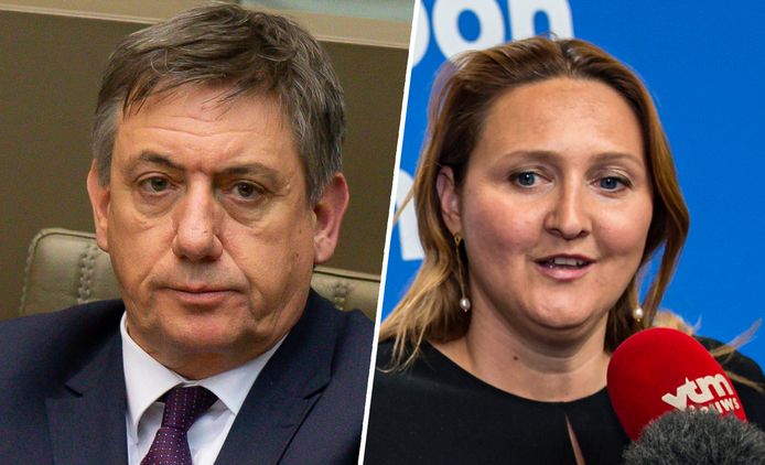 Jan Jambon en Gwendolyn Rutten