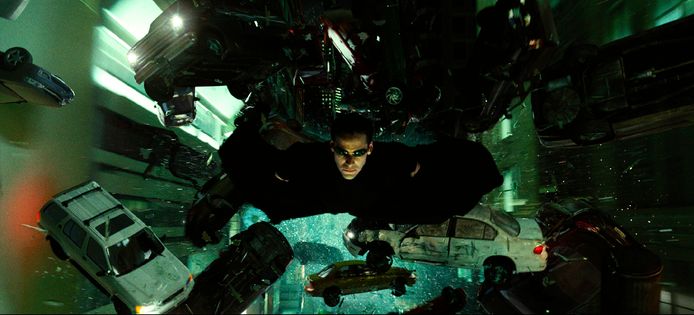 Keanu Reeves in ‘The Matrix’.