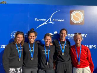 Het dames 35-team van TC Stade Leuven pakt zilver op het voorbije EK voor clubteams: “Deze medaille smaakt naar meer”