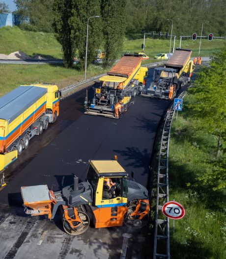 Nieuw asfalt voor knooppunt Velperbroek: ‘Nederland op asfaltgebied wereldkampioen hergebruik’