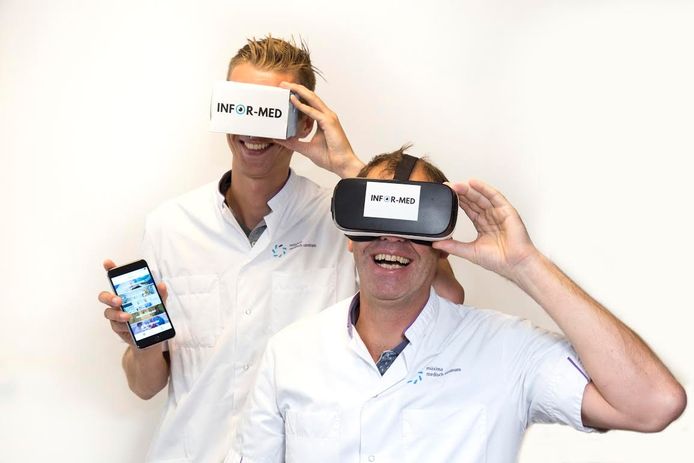 De app en virtual reality van Infor-Med