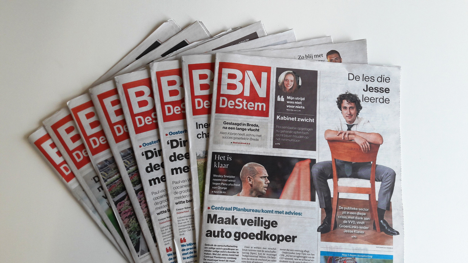 Editie EttenLeur/Moerdijk vandaag niet digitale krant