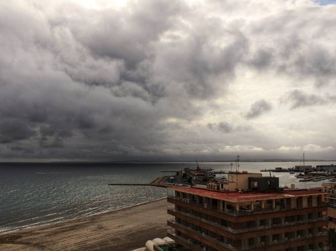 Noodweer op weg naar zuidoosten van Spanje: regio’s Alicante, Valencia en Murcia moeten zich schrap zetten