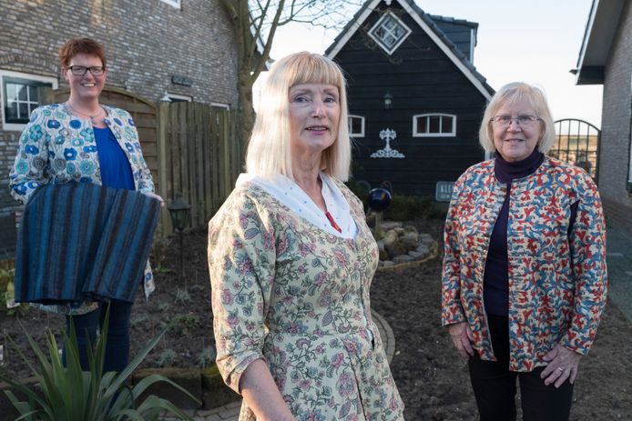 V.l.n.r. Jolien Sturm, Susan Bakx, Liza van der Heijden.