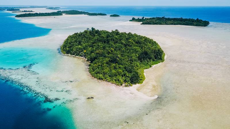 Un archipel indonésien paradisiaque mis aux enchères | Foto | 7sur7.be