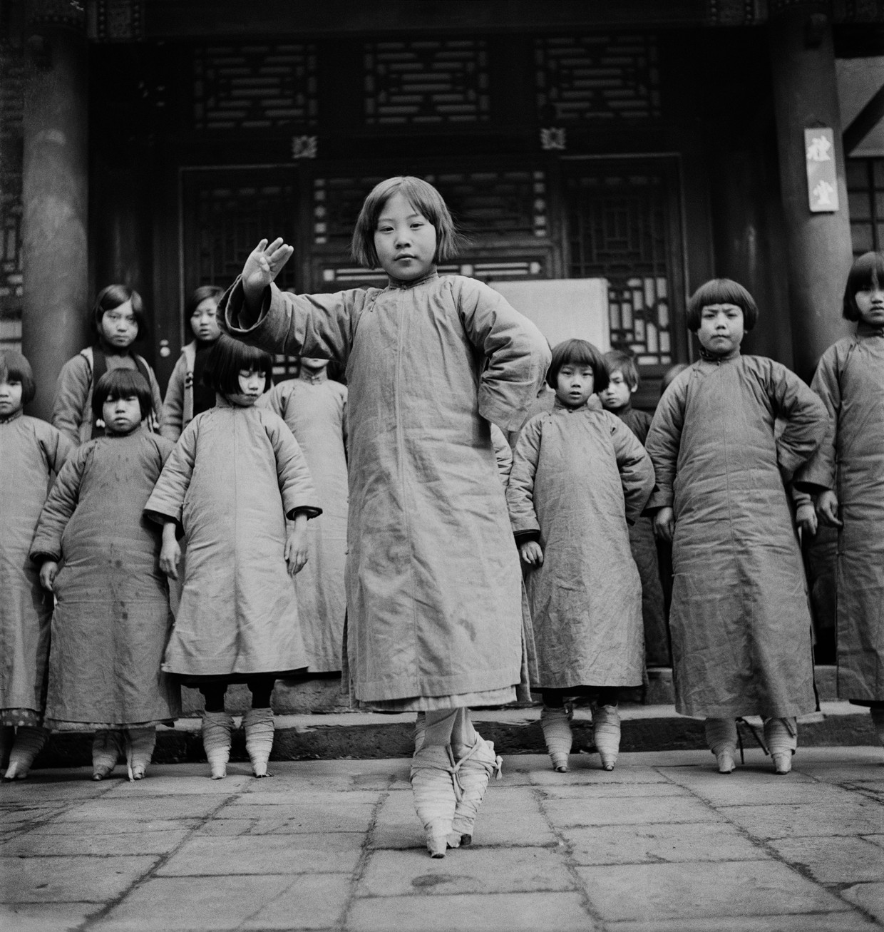 De modelleerling, Beijing, China. Beeld Ellen Thorbecke / Nederlands Fotomuseum