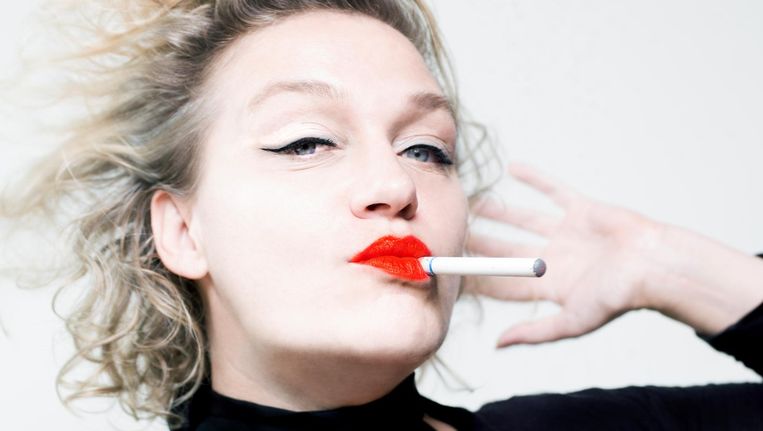 Stella Bergsma maakt korte metten met het sletvreesfenomeen. Beeld Cornelie Tollens