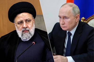 Poetin roept Iran en Israël op tot “terughoudendheid”: “Verdere escalatie zou catastrofale gevolgen hebben”