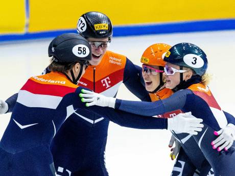 Nederland met ontketende Velzeboer en herstelde Schulting naar WK-goud op gemengde aflossing