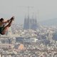 WK Schoonspringen nog mooier met Sagrada Familia op achtergrond