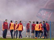 Volop vuurwerk bij laatste trainingen Ajax en Feyenoord