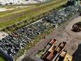 Hoe de kunstgrasberg groeit en groeit: recyclen kan alleen in Denemarken
