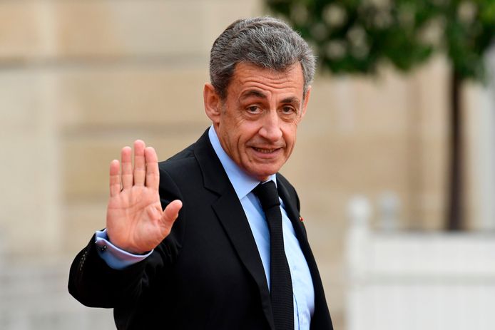 Archiefbeeld. De voormalige Franse president Nicolas Sarkozy.