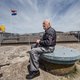 Opa is in zijn nopjes: samen met zijn familie terug naar Pampus