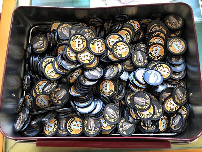 Na de bitcoins nu ook de 'bidcoins', uit Pernis