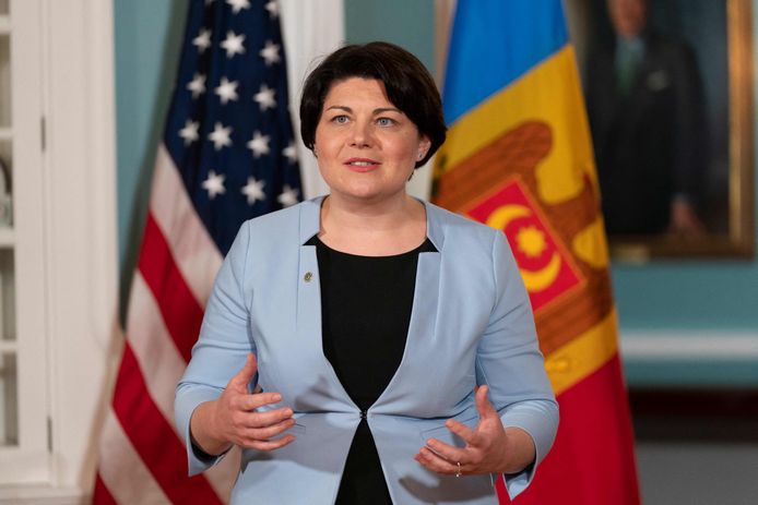 Eerste minister van Moldavië Natalia Gavrilița.