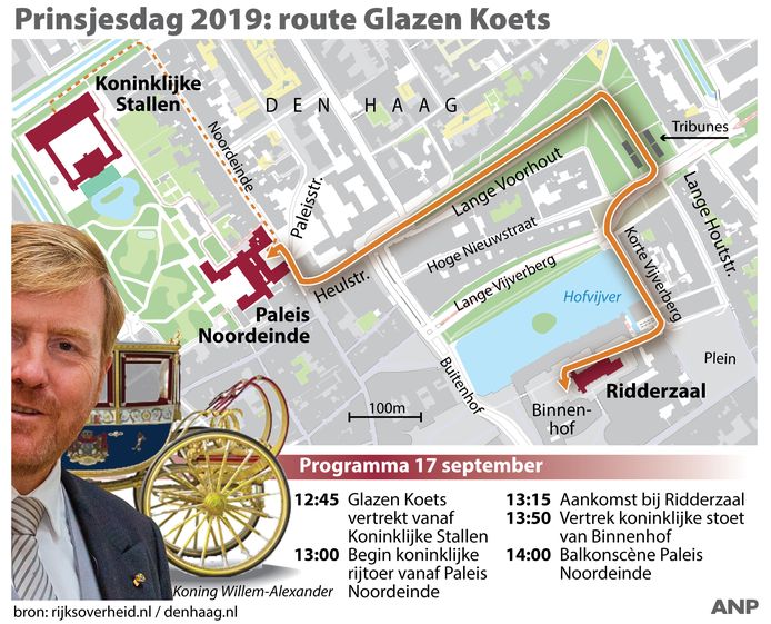 Dit is waar en hoe laat de Glazen Koets op Prinsjesdag is te vinden Prinsjesdag 2019 AD.nl