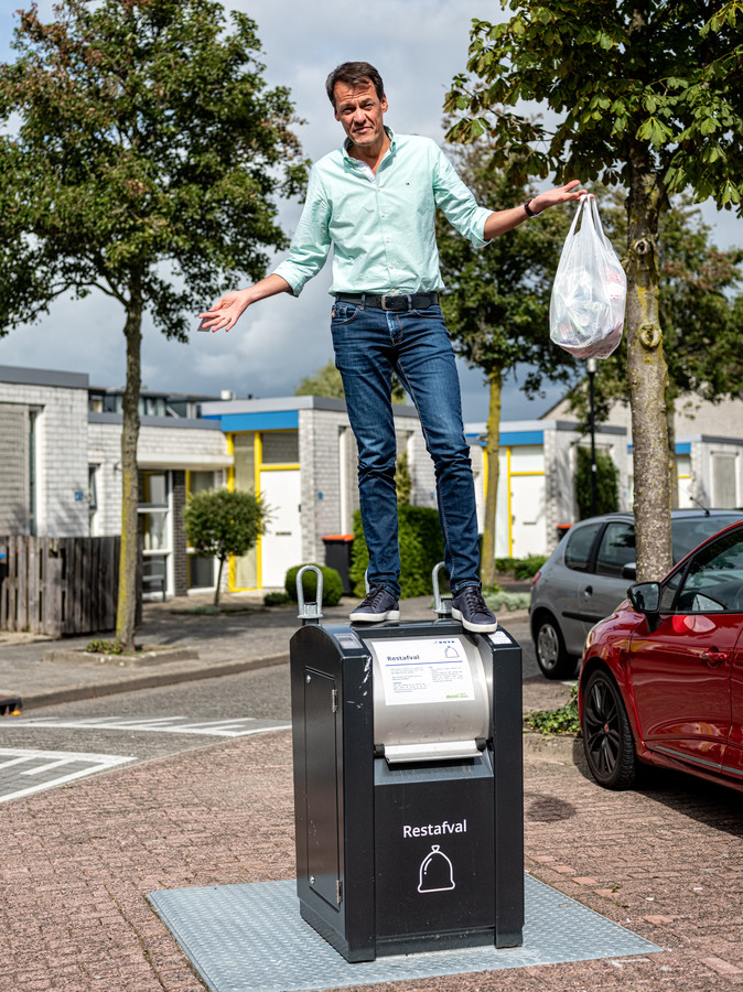 Tijs van den Brink ‘Hou op het scheiden van afval werkt niet’ Foto AD.nl