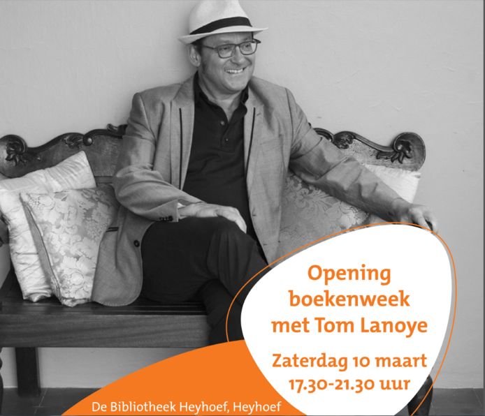 Tom Lanoye opent de Boekenweek.