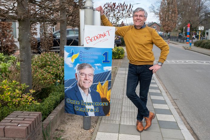 Lijsttrekker Vincent Arts van de politieke partij DGH is er nu al uit met wie hij een coalitie wil vormen.