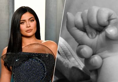 Kylie Jenner blijft geheimzinnig doen over haar zoontje: “Officieel heet hij nog steeds Wolf”