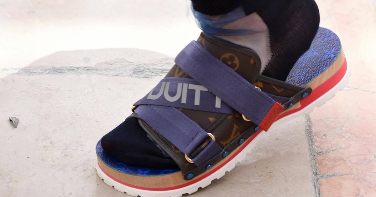 claquette chaussette