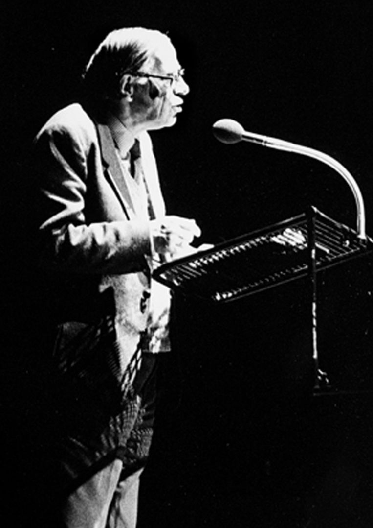 Cees Buddingh' in 1983 Beeld Michael Kooren