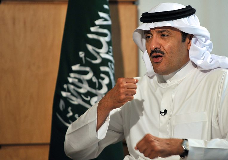 Sultan Bin Salman, de eerste Arabier in de ruimte, in 2011. Beeld Hollandse Hoogte / AFP