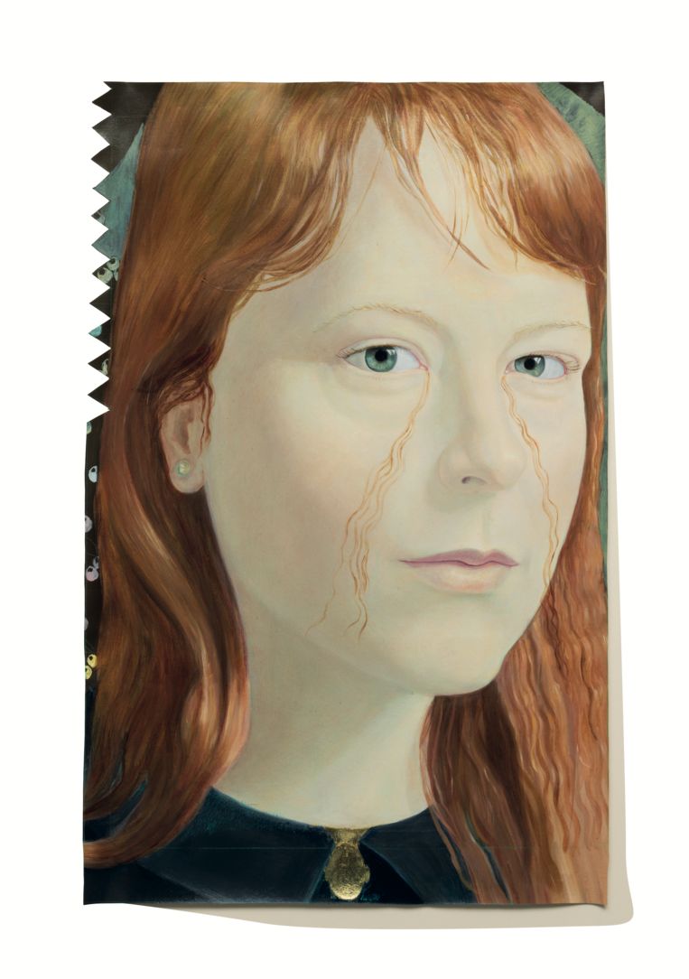 Femmy Otten, 'Zonder titel’ (zelfportret, 2018). Beeld Gert Jan van Rooij