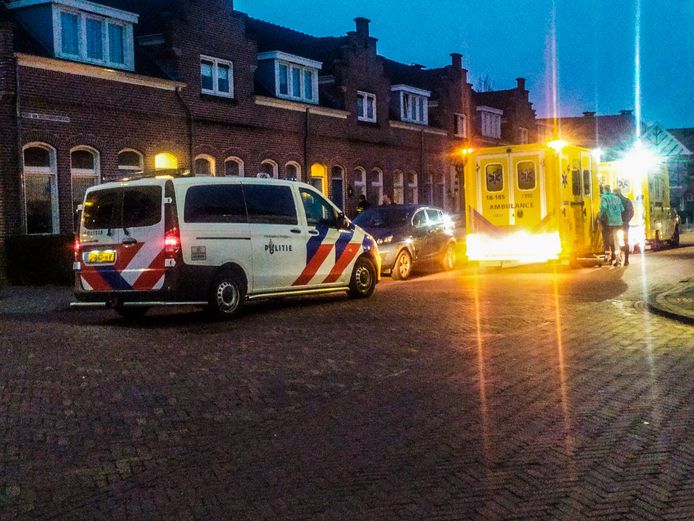 Ambulance en politie kwamen snel ter plaatse.