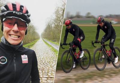 Op kasseienverkenning met Tourwinnaar Tadej Pogacar: “Ooit start ik zeker in Parijs-Roubaix”
