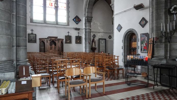 Geen rondleiding in de kerk van Mesen op 4 december.