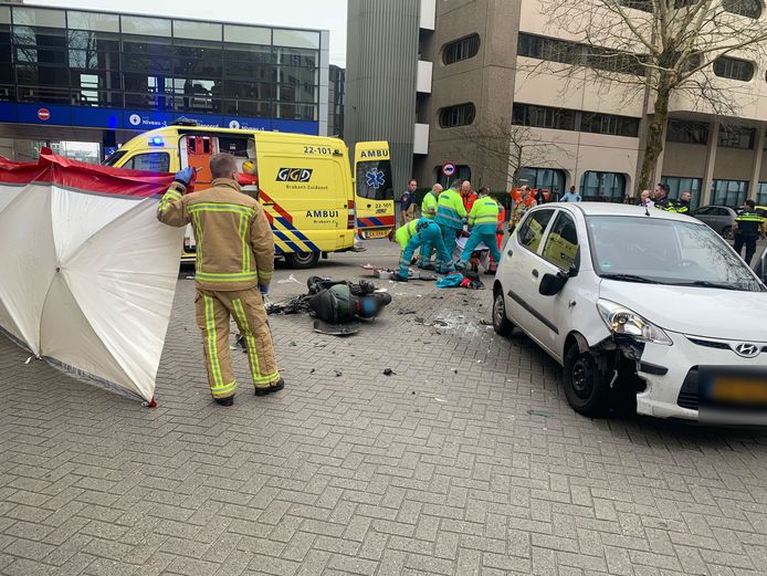 Zwaargewonde na ongeval in Eindhoven.