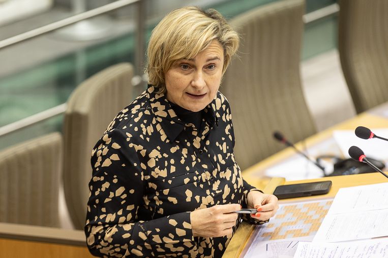 Vlaams minister van Welzijn Hilde Crevits. Beeld BELGA