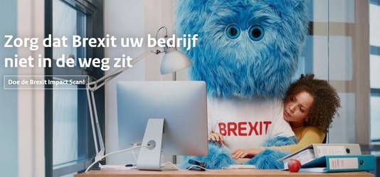 Brexit staat ook op de website van het brexitloket.