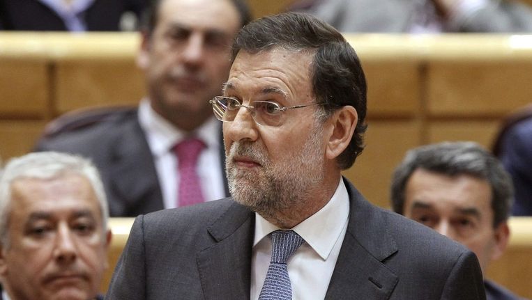 Spaans premier Mariano Rajoy. Beeld epa
