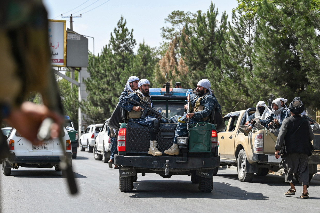 Taliban fighters on the streets of Holland Hooke / AFP in Kabul