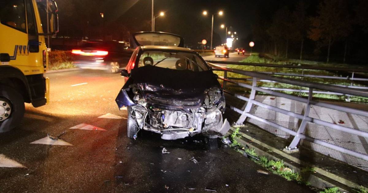 Baby ongedeerd bij botsing op Ceintuurbaan in Zwolle.