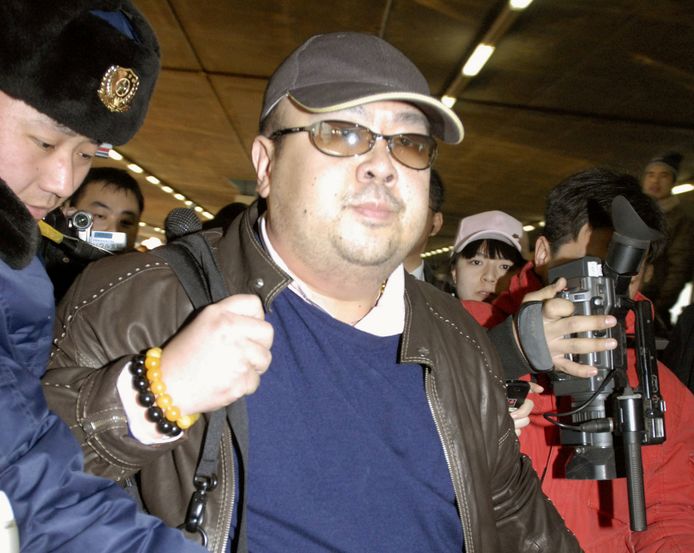Kim Jong-nam in Peking in China op 11 februari 2007.