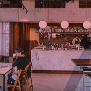 Café Écluse finally fills the gaping hole in architectural gem Sluishuis on IJburg