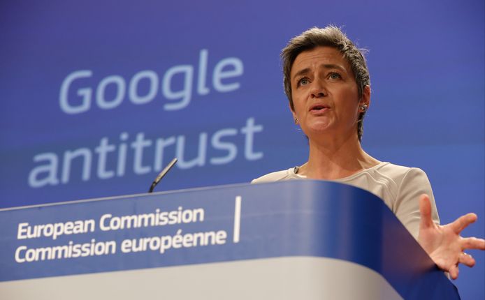 Europees Commissaris Margrethe Vestager.